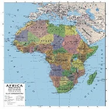 Cartina Geografica Africa